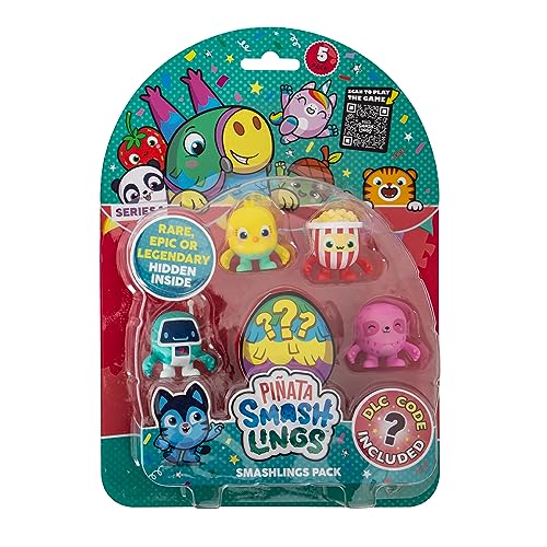 Pinata Smashlings Sl2040 - Confezione Da 5 Personaggi, Roblox, Giocattolo Ufficiale Di Toikido