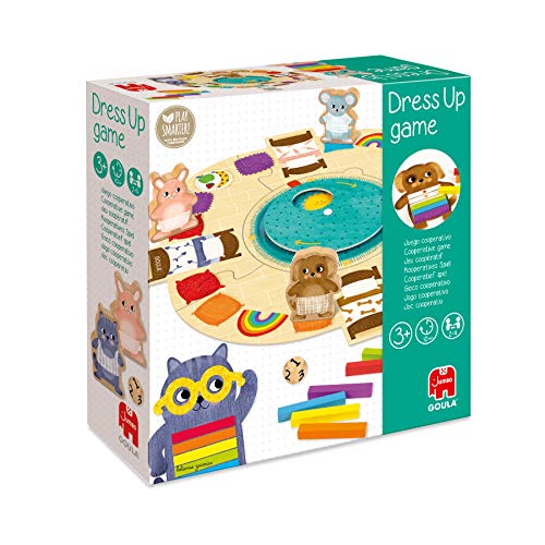 Goula Dress-Up Game-Primo Gioco Da Tavolo Cooperativo Sui Colori Per Bambini Dai 3 Anni, Multicolore, 53471
