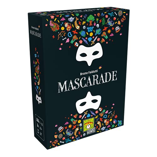 Repos Production Mascarade | Gioco Di Carte | 4-12 Giocatori | Dai 10+ Anni | 30+ Minuti | Tedesco