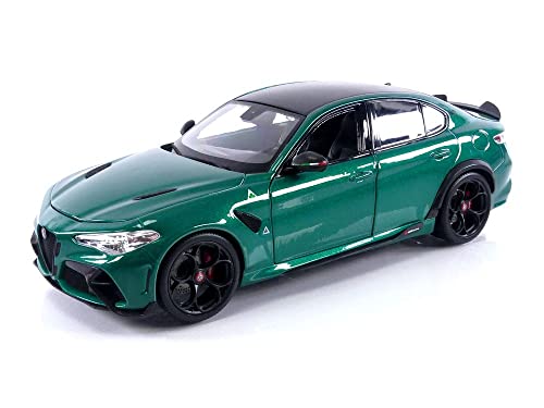 Bburago- Collezione In Miniatura Auto, Colore Verde Montreal, 11048Gr