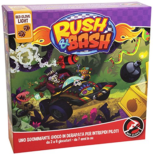 Red Glove- Rush & Bash Giochi Da Tavolo, Multicolore