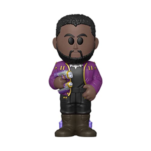 Funko Vinyl Soda: Marvel Friday What If - Starlord T'Challa - 1/6 Odds For Rare Chase Variant - Marvel Comics - Fumetti Marvel - Figura In Vinile Da C
