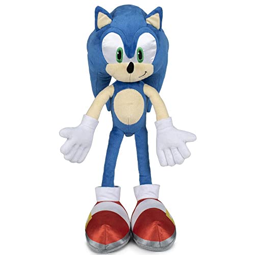 Play By Play Peluche Sonic The Hedgehog Peluche Sonic Il Riccio 30 Cm, Regalo Compleanno (760020968), 76050019353, Unico