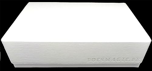 Docsmagic.De Premium 3-Row Trading Card Storage Box White + Trays & Divider - Mtg Pkm Ygo - Scatola Di Immagazzinaggio Bianco