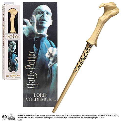 La Nobile Collezione Lord Voldemortpvc Wand E Prismatic Bookmark