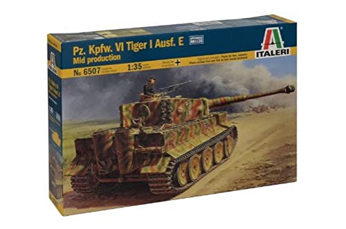 Italeri 6507 - Pz.Kpfw. Vi Tiger I Ausf.E Mid Production Model Kit Scala 1:35