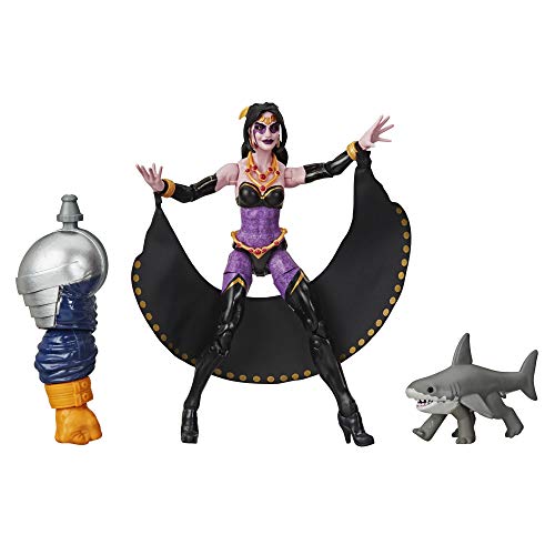 Marvel Hasbro Legends Series E9308 Legends Series Deadpool Shiklah Figurina Con Accessori, Multicolore