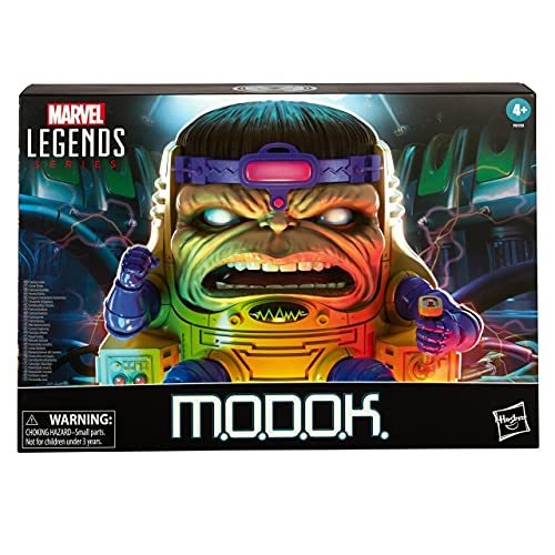 Marvel Other Black Panther Hasbro Legends Series Avengers, Action Figure Di M.O.D.O.K. Alta 15 Cm E 4 Accessori Per Fan Dai 4 Anni No Color, F01935L0