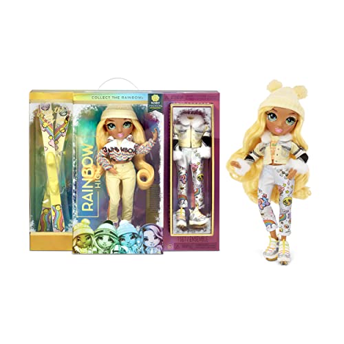 Rainbow High Winter Break Fashion Doll- Sunny Madison (Yellow)