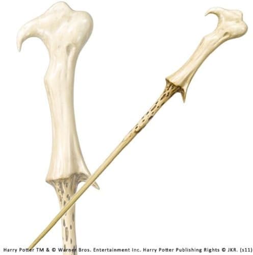 The Noble Collection - Bacchetta Da Personaggio Lord Voldemort, 37,5 Cm, Bacchetta Di Harry Potter Con Targhetta In Metallo, Set Di Film Harry Potter