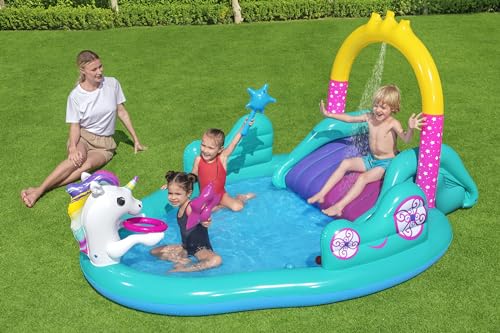 Bestway 53097 Piscinetta Per Bambini Magico Unicorno, 2 Anni+