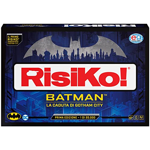 Spin Master Editrice Giochi, Risiko! Batman Dc, Gioco Di Strategia, Gioco Da Tavolo, Dagli 10 Anni In Su,