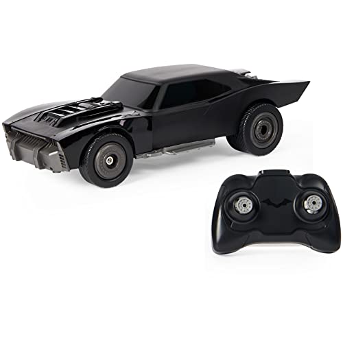 Dc Comics Film, The Batmobile-Telecomando Per Auto Con Stile Ufficiale Batman, Bambine Dai 4 Anni In Su, 6060469