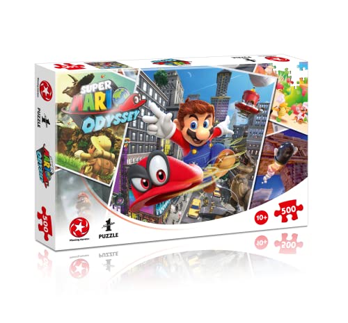 Winning Moves - Puzzle, Super Mario, Odyssey, 500 Pezzi