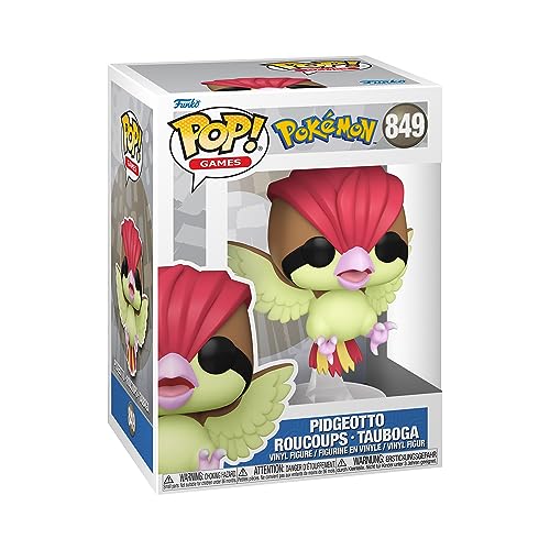 Funko Pop! Games: Pokemon - Pidgeotto - Figura In Vinile Da Collezione - Idea Regalo - Merchandising Ufficiale - Giocattoli Per Bambini E Adulti - Vid