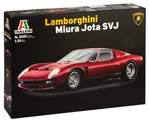 Italeri 3649 Modello In Plastica Da Assemblare Auto Lamborghini Miura Jota Svj- Model Kit Scala 1:24