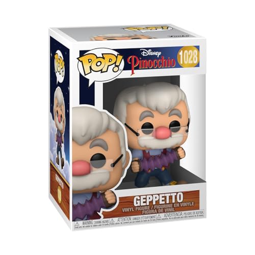Funko Pop! Disney: Enamel Pinocchio - Geppetto With Accordion- Figura In Vinile Da Collezione - Idea Regalo - Merchandising Ufficiale - Giocattoli Per