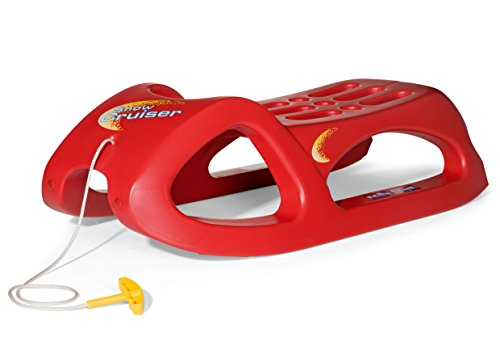 Rollytoys Rollysnow Cruiser (Colore Rosso, Pattini Con Binari In Acciaio, Con Corda Di Traino, Da 3 Anni) 200122