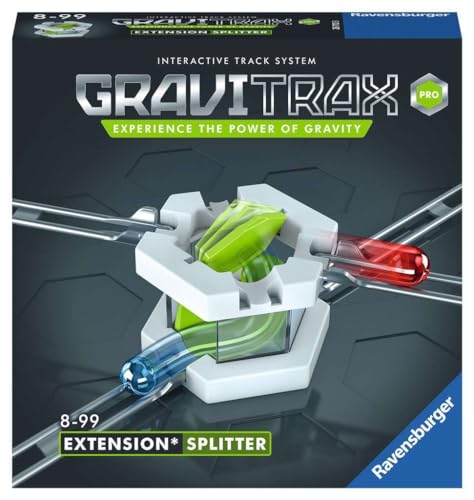 Ravensburger Gravitrax Pro Splitter - Svincolo, Gioco Innovativo Ed Educativo Stem, 8+ Anni, Accessorio