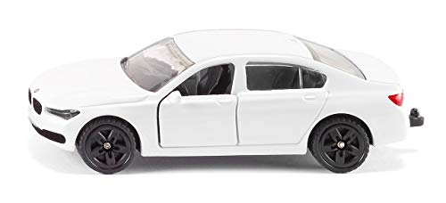Siku 1509, Bmw 750I, Metallo E Plastica, Bianco, Auto Giocattolo Per Bambini, Portiere Apribili, Gancio Di Traino