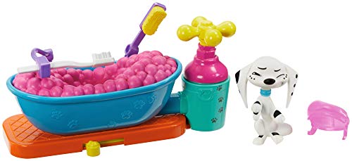101 Street-101 Dalmatian Street Vasca Da Bagno Con Bolle Con Dalmata Dolly E Accessori, Giocattolo Per Bambini 5+ Anni, Multicolore, Gbm47