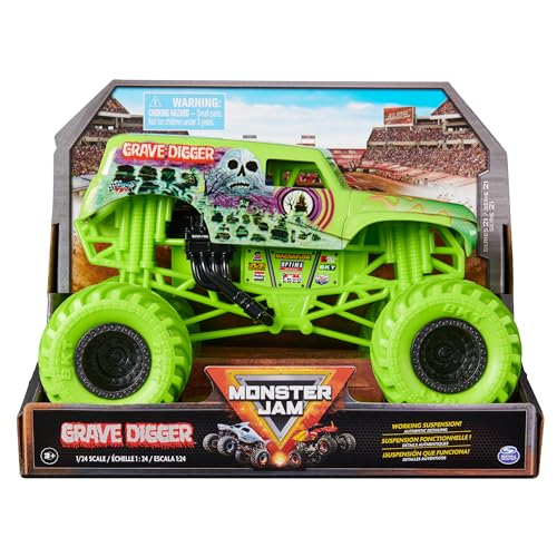 Monster Jam Camion Giocattolo 1To24 Dicst Grave Digger M21