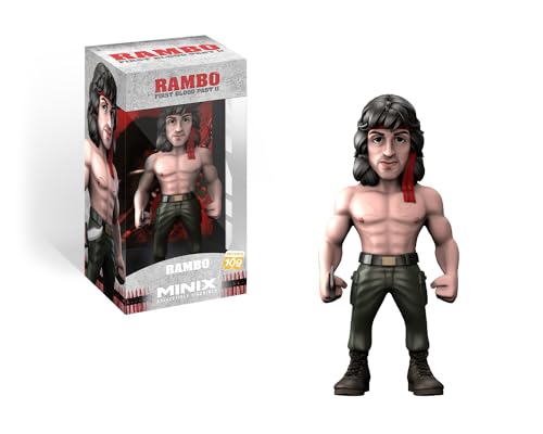 Minix Movie #109 Rambo Rambo Con Bandana - Statuetta Da Collezione, 12 Cm