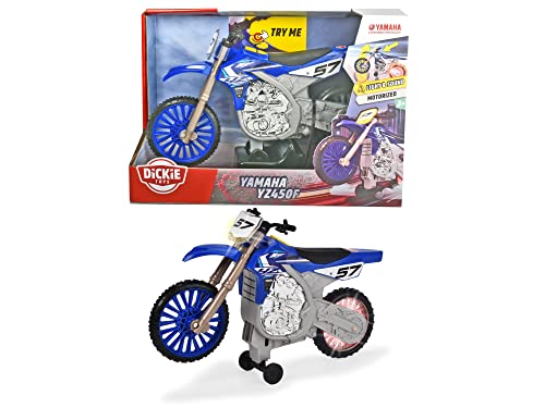 Dickie Toys- Yamaha Yz Giocattolo, Colore Blu, 203764014