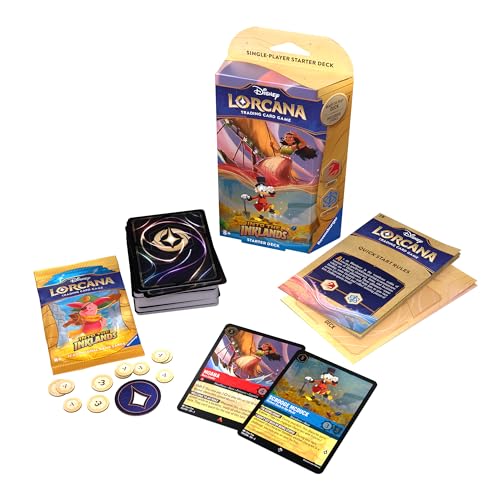 Ravensburger- Disney Lorcana Trading Card Game: Set 3 – Starter Deck B (Inglese), 11098278