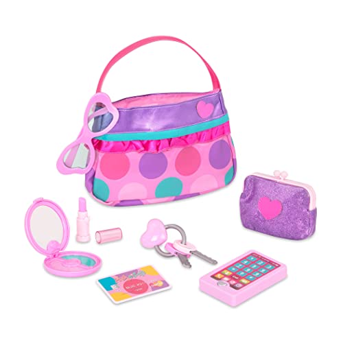Play Circle - Set Di Trucco E Bellezza - Accessori Per Vestire La Moda - Gioco Di Finzione - Giocattoli Per Bambini - Set Di Borsette Della Principess