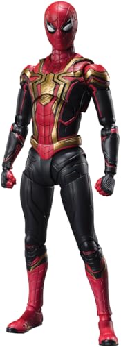 Tamashii Nations - Spider-Man: No Way Home - Spider-Man [Tuta Integrata] Edizione Finale Della Battaglia, Bandai Spirits S.H.Figuarts Action Figure