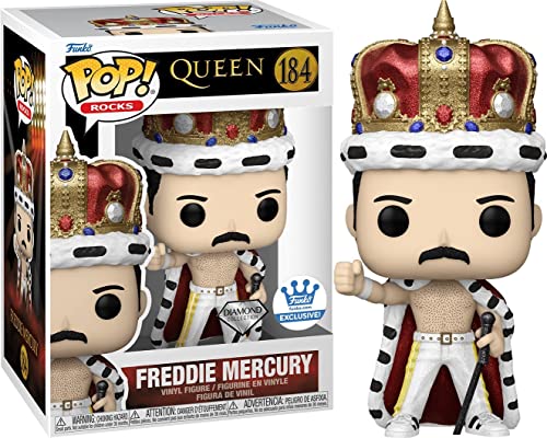 Funko Pop! Queen-Freddie Mercury King Diamond Glitter