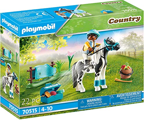 Playmobil Country 70515, Pony Lewitzer, Dai 4 Anni
