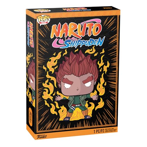 Funko Boxed Tee: Naruto - 8 Gates Guy - Large - (L) - T-Shirt, Maglietta - Vestiti - Idea Maniche Corte Per Gli Adulti Uomini E Donne - Merchandising