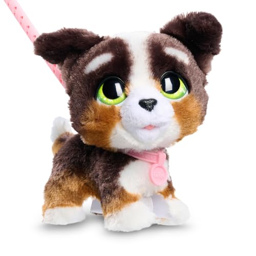 Just Play Peluche Interattivo Di Bernedoodle Furreal Walk-A-Lots, Cucciolo Di Peluche Che Cammina Con Suoni Da 20 Cm, 14 Pezzi, Giocattoli Per Bambini