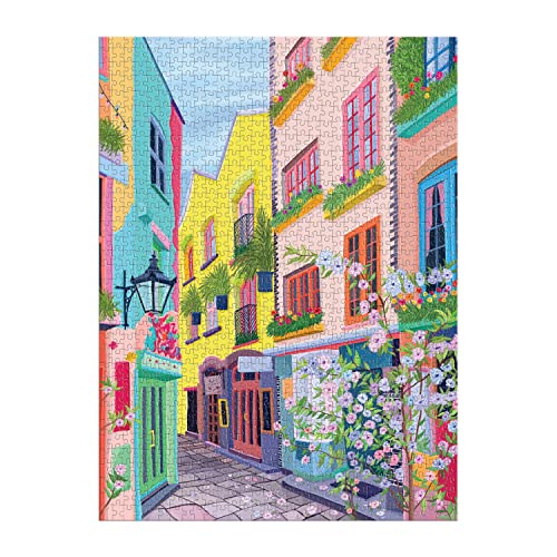 London Passage Puzzle In Square Box: 1000 Pieces