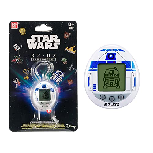 Bandai - Tamagotchi - Tamagotchi Original - Star Wars - R2 D2 Edizione Bianca - Animale Elettronico Virtuale - 88821