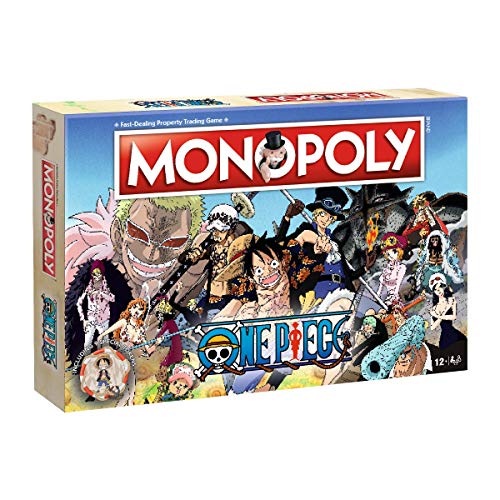 Gioco Da Tavolo Monopoly One Piece, 2-8 Giocaori