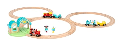 Ravensburger - Brio, Trenino Di Topolino Esclusivo Amazon, Per Bambini Dai 3 Anni, Divertitimento Con I Personaggi Disney