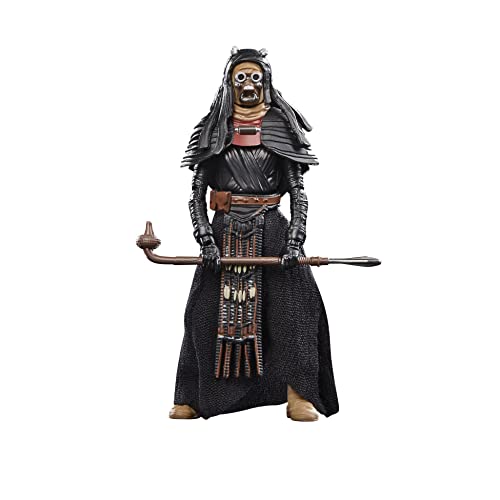 Star Wars Hasbro The The Vintage Collection, Guerriero Tusken, Action Figure Collezionabile Per Adulti Ispirata Alla Serie The Book Of Boba Fett, Da 9
