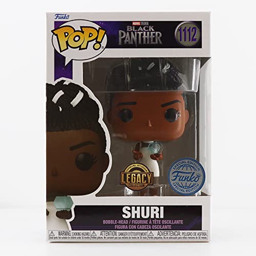 Funko- Shuri Bobble-Head Vinyl Figure, Colore Nero, 64872