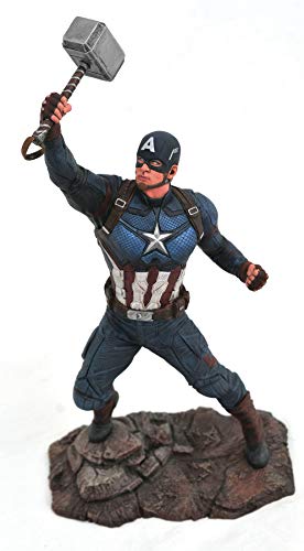 Marvel Avengers Captain America Pvc Diorama, Colore Figure, One-Size, Jul192669
