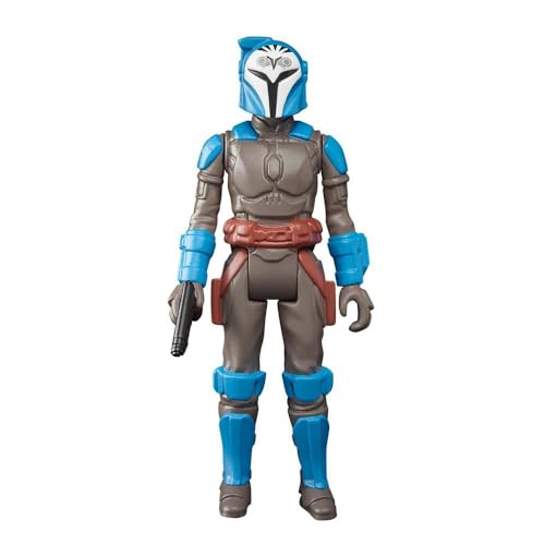Star Wars Hasbro F4460, Retro Collection Bo-Katan Kryze Toy 9.5 Cm-Scale The Mandalorian Collectible Action Figure, Toys For Kids 4 And Up, Multicolor