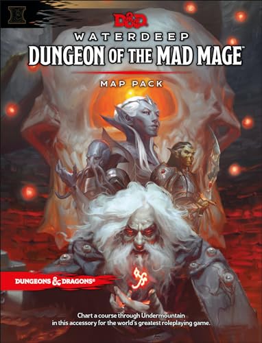 D&D Waterdeep Dungeon Of The Mad Mage Maps And Miscellany