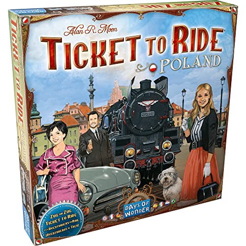 Asmodee: Ticket To Ride Poland, Espansione Gioco Da Tavolo, Edizione In Italiano