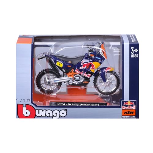 Ktm 450 Rally [ Bburago 51072] Factory Racing Team 1 18 Pressofusi, Ordinati
