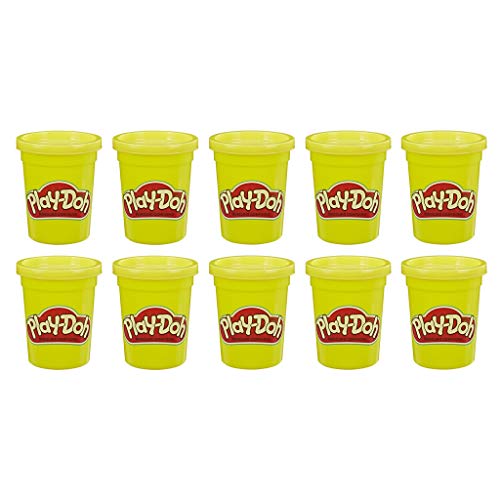 Play-Doh-E4829F02 Set Da 12 Vasetti, Colore Gialli, E4829F02