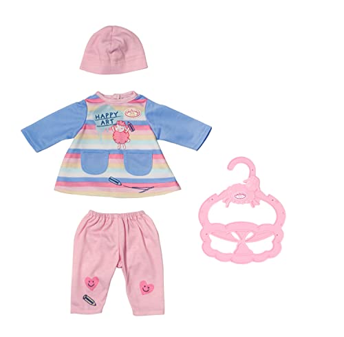 Baby Annabell Vestitino 706541 - Accessori Per Bambole Da 36 Cm - Include Maglietta, Leggings, Cappello E Appendiabiti - Età: 1+ Anni