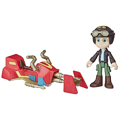 Star Wars Hasbro, Action Figure Di Nash Durango E Speeder Bike, In Scala Da 10 Cm, Giocattoli Per Età Prescolare, Per Bambini E Bambine Dai 3 Anni In