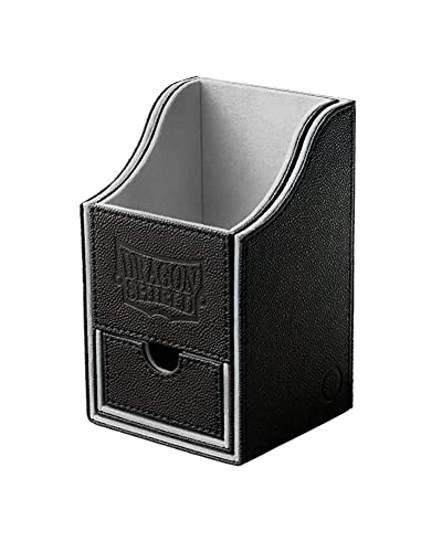 Arcane Tinman Dragon Shield: Nest Plus Deck Box - Black And Light Grey, Large